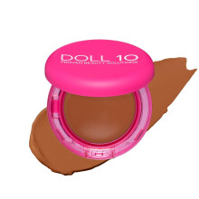 Doll 10 Peptide Bounce Balm Foundation  feuchtigkeitsspendende Anti-Aging-Grundierung fr ltere Frauen und alle Hauttypen  vegan, sauber, natrlic