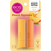 eos Flavor Lab Secret Menu Lip Balm - Peach Yuzu Limited-Edition Moisturizing Hydrating for Dry Lips Variety Pack 0.14 oz 2-Pack
