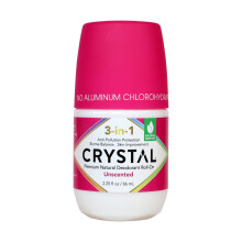 Crystal 3-in-1 BioHealth Deodorant, parfmfrei, natrlicher Geruchsschutz mit Aloe und Hyaluronsure, mikrobiomfreundliche, feuchtigkeitsspendende An