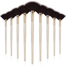 9 pezzi spazzole per maschere per ventole facciali morbide per applicatore facciale strumenti per il trucco glicolico per buccia per crema di fango (
