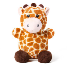 Squeaky Dog Toys for Small Dogs - Plush Giraffe Puppy Toy with Crinkle Paper & Double Squeakers Durable Chew Toy for Puppies and Small Breeds