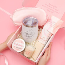 Cadeaus voor Vrouwen Bad & Lichaam Rozen Spa Cadeaupakketten voor Verjaardag, 8-delige Set voor Vrouwen