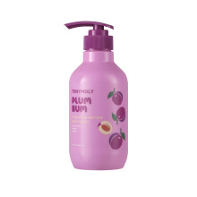 TONYMOLY Plum Bum Peptide Hydrating Body Wash Feuchtigkeitsreicher Reiniger mit Pflaumenextrakt-Peptiden und Glycerin fr weiche, glatte, erfrischt