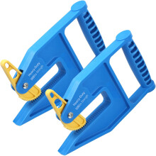 INTII Heavy Duty Stall Mat Grippers - Par 2 Mat Movers Vrktj til hestestald Gym Lad og trailer gr flytning af gummimtter nemmere Redder din r