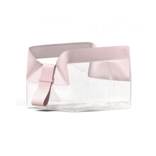 Cadence Parcel - Clear Dopp Kit with Magnetic Closure - Durable and Leak-Resistant Travel Toiletry Kit - TSA-Compliant & Modular Design - Small Hygien