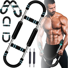 Twister Arm Trainer 40-100lb Justerbar Arm Trainer fr mn Arm Trainer med brsttrningsutrustning Brbar Home Gym Arm Trningsmaskin fr styrket
