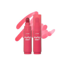 ETUDE Dear Darling Marcador Tint #8 Cherry Punch (5g) | Colorao labial hidratante e de longa durao | Criador de lbios altamente pigmentados