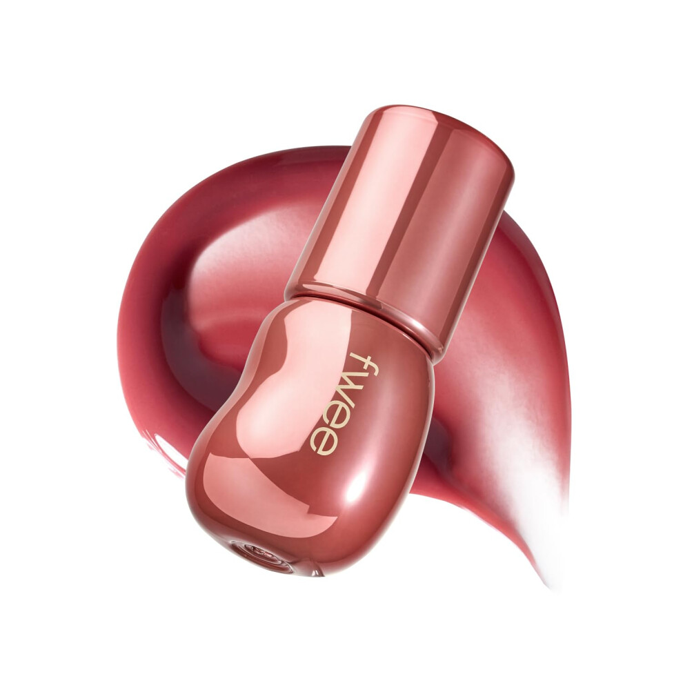 Fwee 3D Voluming Gloss 70% (Rich) | Rozy 70% | High Shine Non-Sticky Lip Gloss For Makeup | Long-Lasting Moisturizing Gel Formula | 30% 70% Pigment