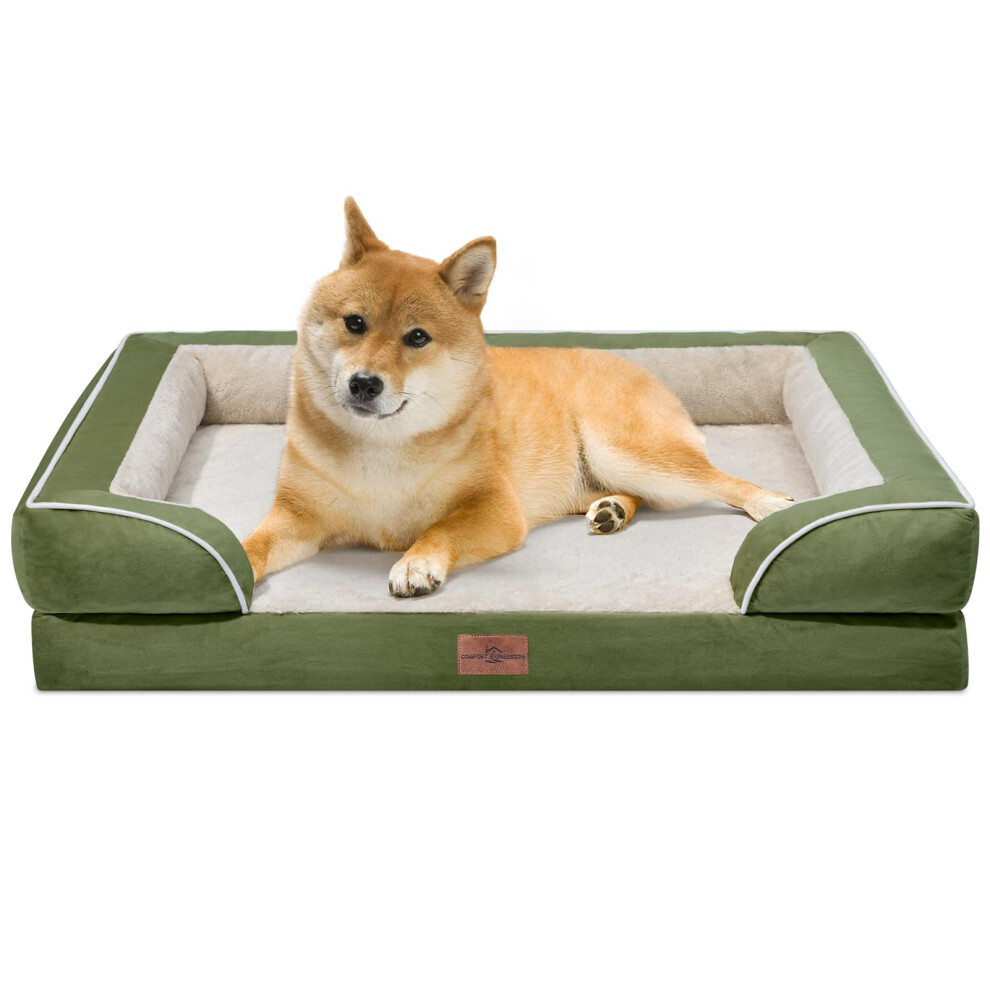 Comfort Expression Duze Legowiska Dla Psw Wodoodporne Ortopedyczne Piankowe Sofy Dla Psw Wygodne Legowisko Dla Zwierzat Ze Zdejmowanym Pokrowce-image