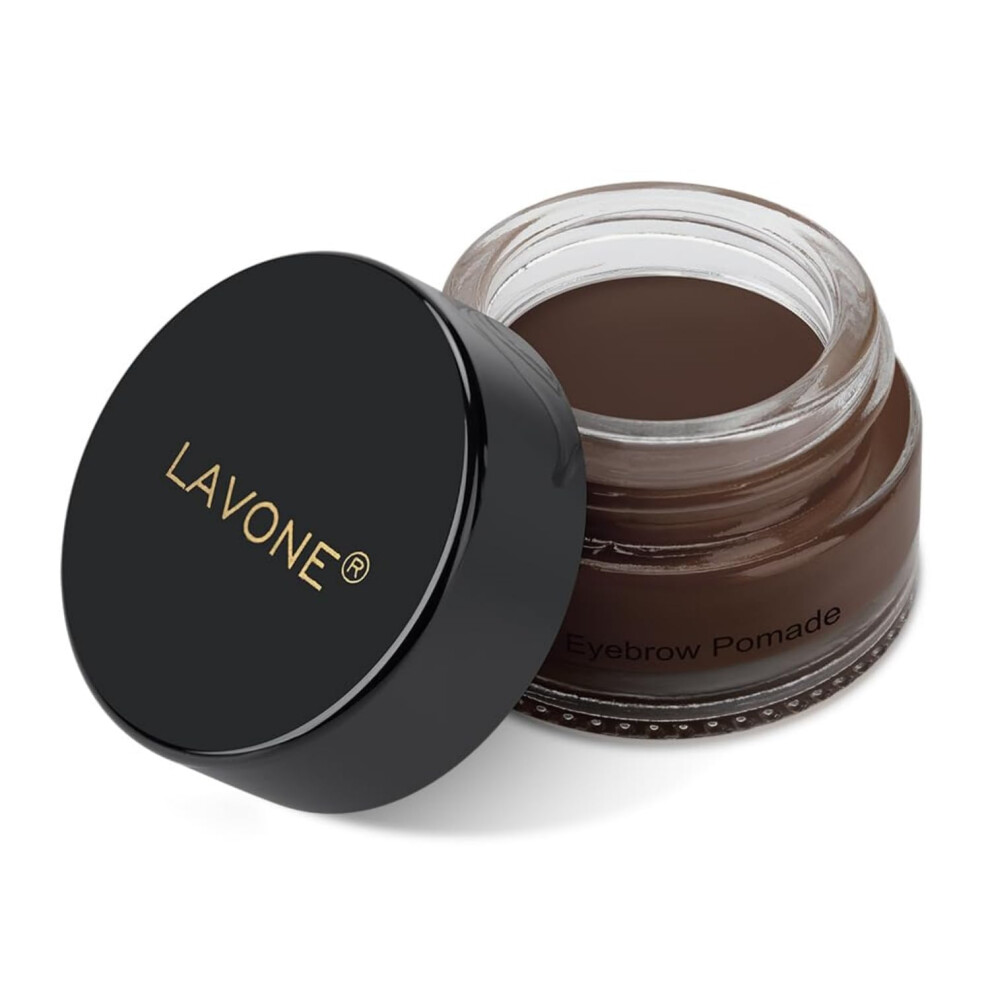 Lavone Eyebrow Pomade - Waterproof Brow Pomade For Long-Lasting Results,Smudge Proof And Sweat Resistant Formula,Natural Eyebrow Makeup For All Skin Types An