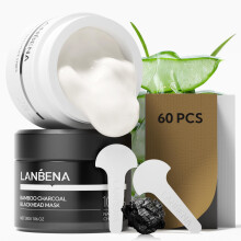 LANBENA Blackhead Remover Nose Pore Strips for Face 2.0 Upgraded Deep Cleansing Peel off Mask Nose Strips Skincare for All Skin (1.06 Oz/30g) -