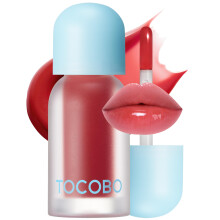 TOCOBO Juicy Berry Plumping Lip Oil 05 Rosy Girl  Koreanisches, veganes, feuchtigkeitsspendendes Lippenl mit Pflanzenlen fr hohen Glanz  nicht k