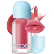 TOCOBO Juicy Berry Plumping Lip Oil 18 Cozy Pink  Koreanisches, veganes, feuchtigkeitsspendendes Lippenl mit Pflanzenlen fr hohen Glanz  nicht k