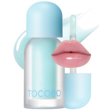 TOCOBO Juicy Berry Plumping Lip Oil Glam Max 00 Frozen Berry  koreanisches, veganes, feuchtigkeitsspendendes Lippenl mit Pflanzenlen fr hohen Gla