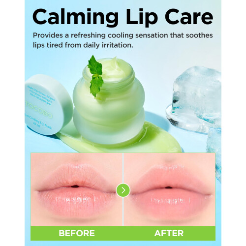 Tocobo, Mint Cooling Lip Mask, 20 ml 2