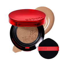 espoir [NEW] Be Velvet Cushion Foundation | Quick and Easy Coverage with Long-lasting Color by Zero Oxidation (#29 Walnut  0.46 Ounce (Pack of 1)