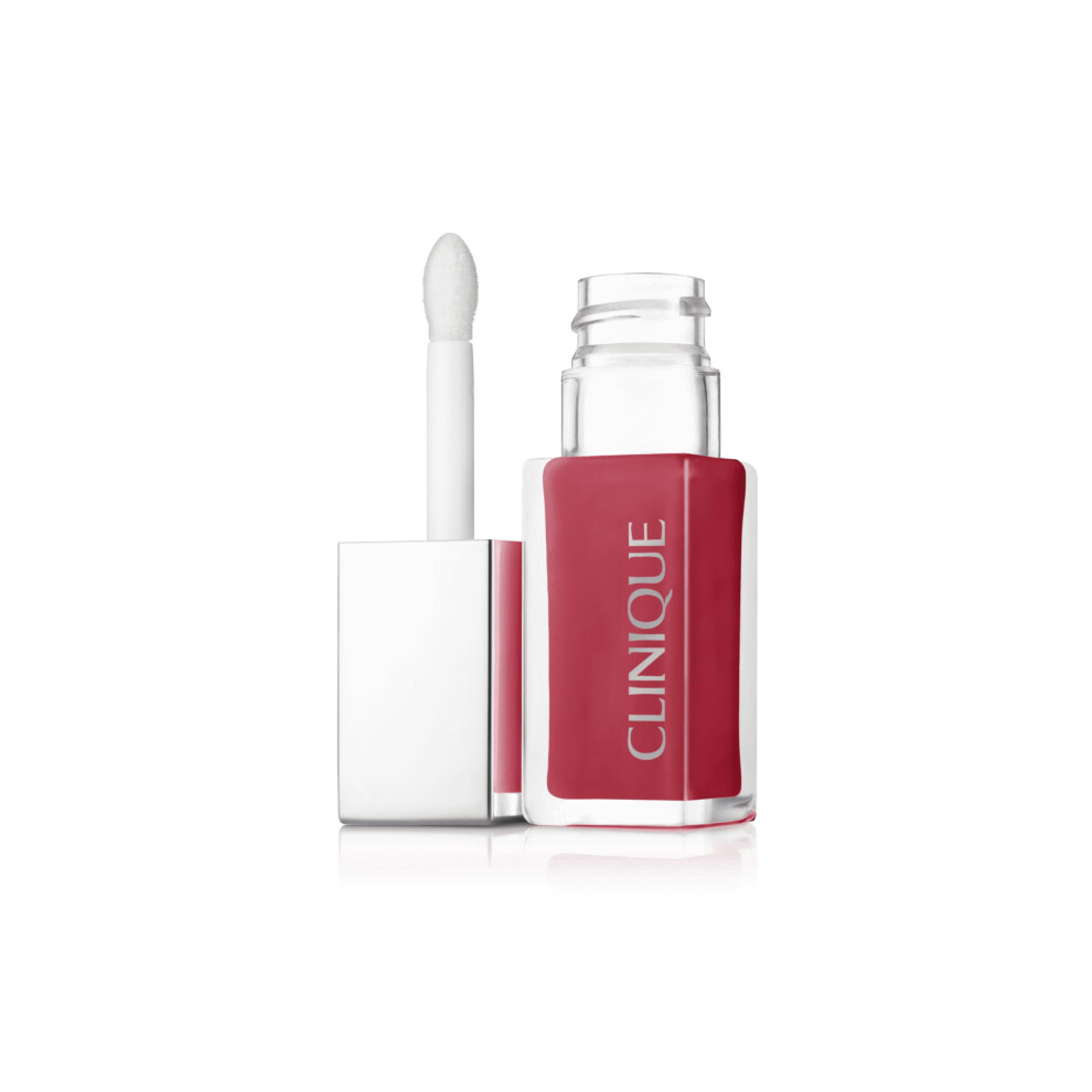 Clinique Pop Lip + Cheek Oil in Pink Honey | Conditions Lips + Gives Cheeks a Natural  Dewy Flush