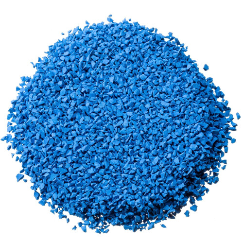 Fast Patch Poured-in-Place Surfacing Repair Kit Fix Rubber Playground (Blue  Small)