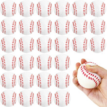 Pack da baseball Stress palline da 2,5 pollici in schiuma morbida da baseball Sports Streeze Balls Toys for Kids School Carnival Remgi Sports Party a