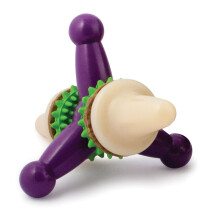 PetSafe Busy Buddy Treat Holding Jack Dog Toy - Strong Chewers - Challenging - Treat Rings Included - Large