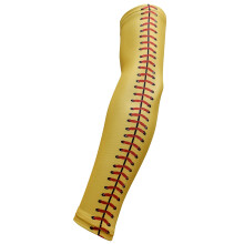 Agricoltura sportiva Nuovo! Manica del braccio di compressione invalida di umidit (cuci di softball giallo giovani di grandi dimensioni)