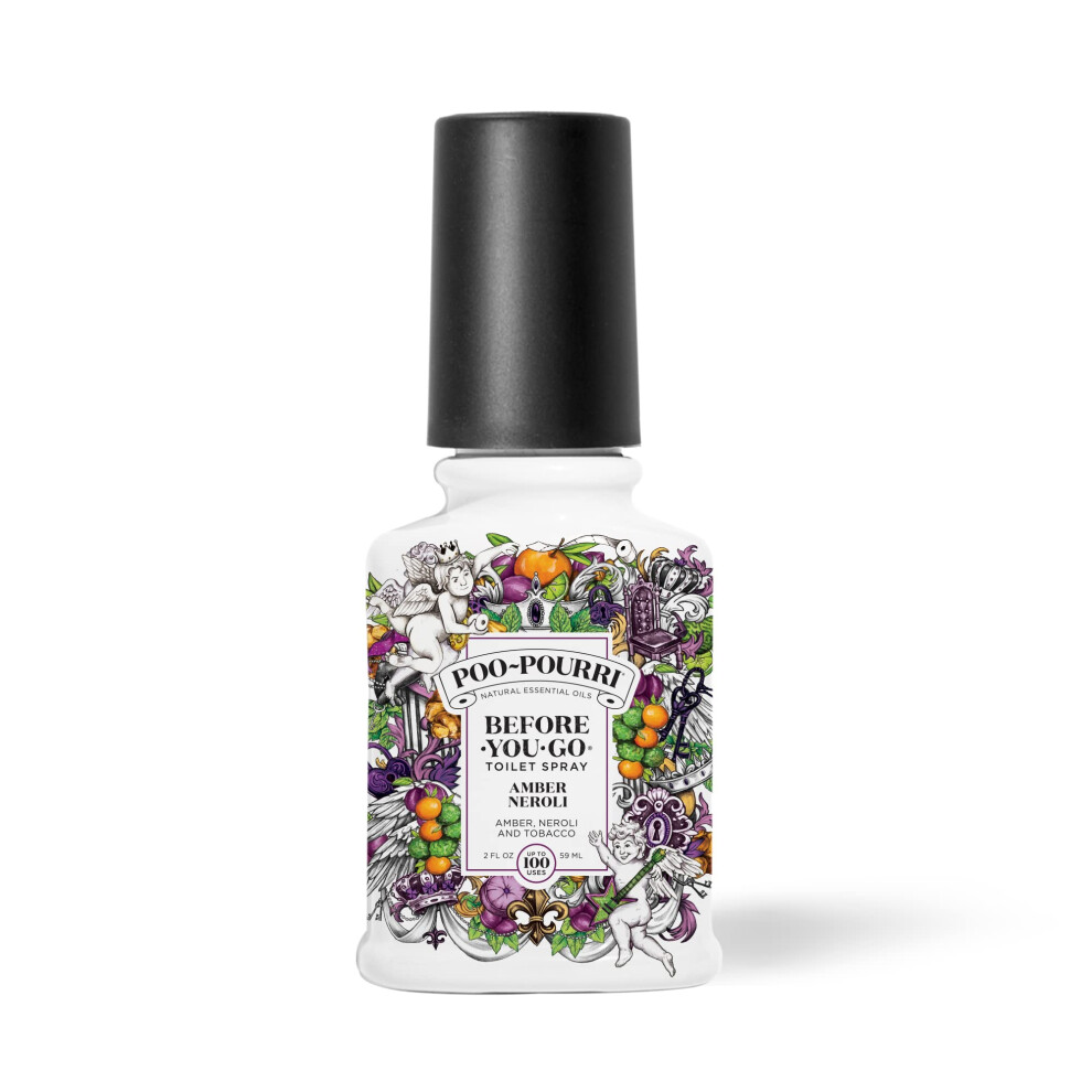 Poo-Pourri Before-You-Go Toilet Spray Amber Neroli 2 oz BB9491