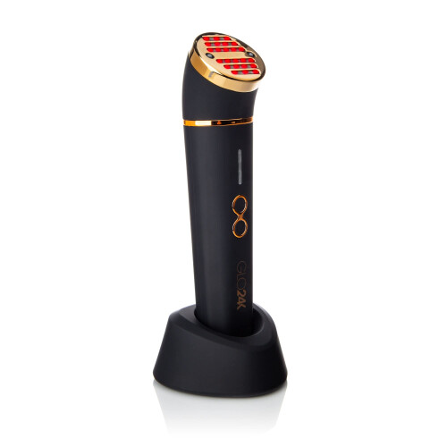GLO24K Beauty Device for the Face. Based on Triple Action L E D  Thermal  and Vibration Technologies. 1