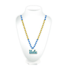 Rico Industries NCAA UCLA Bruins Team Logotyp Mardi Gras Style Beads