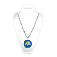 Rico Industries NCAA South Dakota State Jackrabbits Team Logo Mardi Gras Style Beads