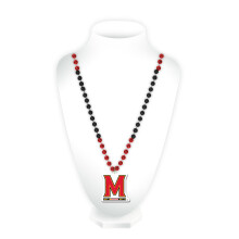 Rico Industries NCAA Maryland Terrapins Team Logotyp Mardi Gras Style Beads 3 x 24-""""