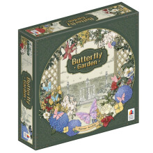 Capstone Games Butterfly Garden - Um guia estratgico de aventura para colocao de peas Borboletas raras para destinos de fadas florescentes Jo