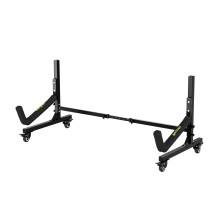 Bonnlo Kayak Stand Freestanding Storage Rack for Kayak Canoe Boat Paddle Board SUP Surfboard for Indoor Outdoor Garage  Shed  Dock with Lockable Wheel