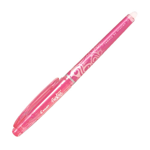 Pilot Pilot Frixion Point Tintenroller, radierbar, 0,5 mm (Einzelstift), Pink