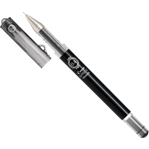 Pilot Pilot Maica Gel Microtip Tintenroller 0,4 mm (Einzelstift)     Schwarz