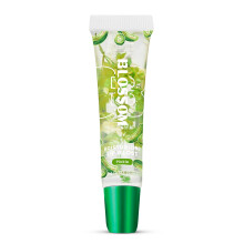 Bloesem Lipgloss Tubes, Augurkengeur Dikke Doorzichtige Glanzende Hydraterende Flower Lip Gel met Jojoba-olie