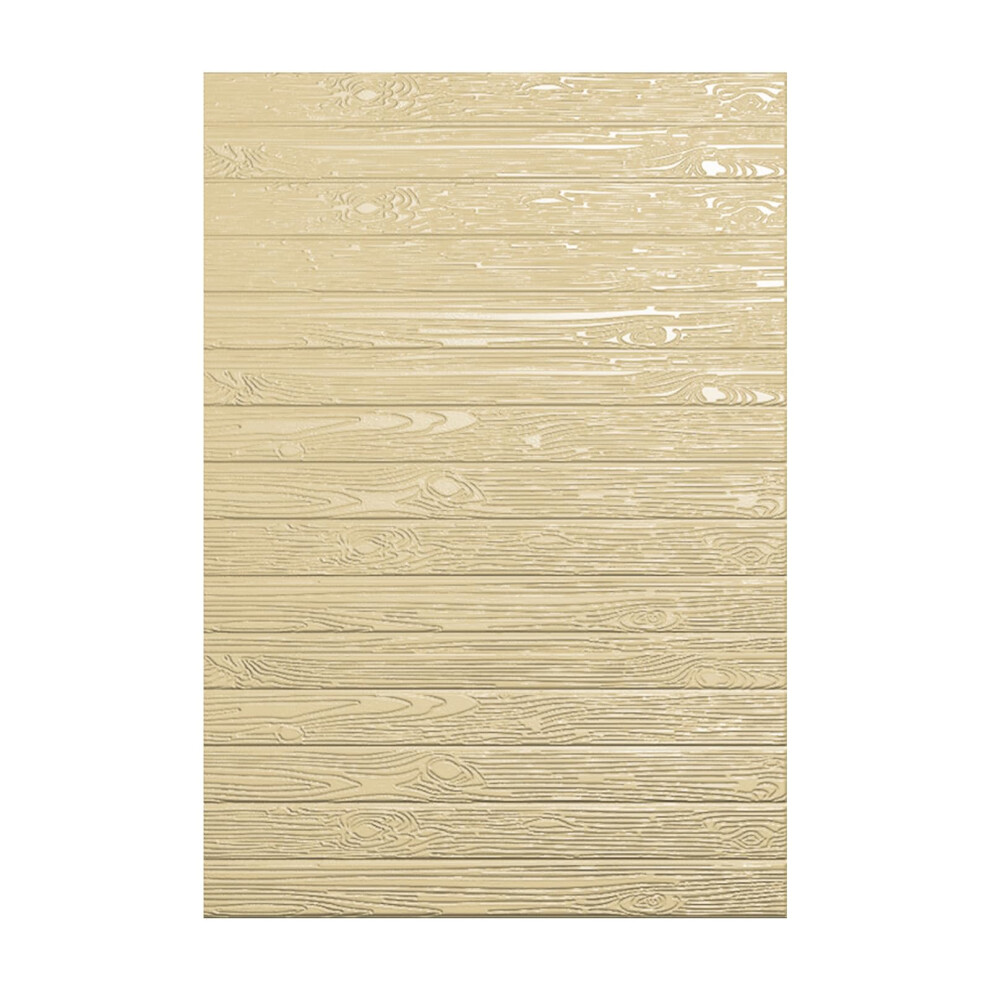 Briartw 3D Embossing Folder voor Kaarten Maken, Houten Paneel Clear Plastic Textuur Fades