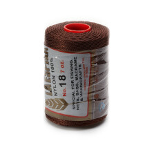 Espiga Nr. 18  100 % Nylon-Omega-Schnur zum Stricken und Hkeln  18 Dunkelbraun