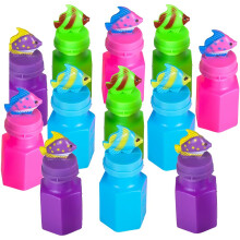 Rhode Island Novelty Tropical Fish Bubble Bottles S?t med 24 bobler