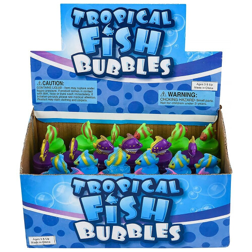 Rhode Island Novelty Tropical Fish -kuplapullot, 24 kuplaa 2