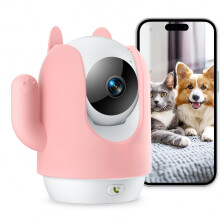 MAXIVIZ PETMA PET 2K CAMERA DI SICUREZZA IN IN IN IN IN IN IN IN IN IN IN IN IN INDIUTTAMENTE CAMERA DOGE DOGO CON UN VIDEO MONITOR MONITOR ONE-TOUCH