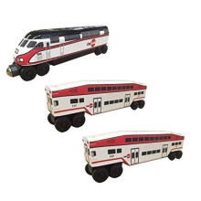 Whittle Shortline Railroad Caltrain MP36 3 szt. Ustawic