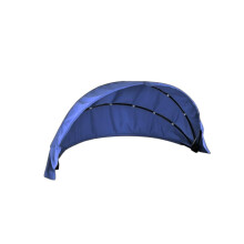 Cobertura superior de dossel para sof-cama de vime para ptio externo de 66''-75'' compatvel com sof-cama redondo para ptio Tecido de polist