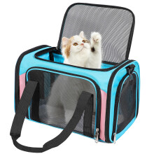Discala Cat Dog Carrier Tot 15 Lbs TSA Airline Goedgekeurde Dierendrager voor Kleine Middelgrote Katten Puppy's Hondendragers voor Kleine Honden