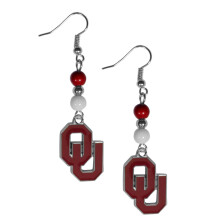 NCAA Siskiyou Sports Womens Oklahoma Sooners Fan Bead Dangle rhngen One Size - Team Color