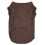 Petitebella Einfarbiges Welpen-Hundeshirt (Braun, Medium) 2