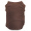 Petitebella Einfarbiges Welpen-Hundeshirt (Braun, Medium) 1