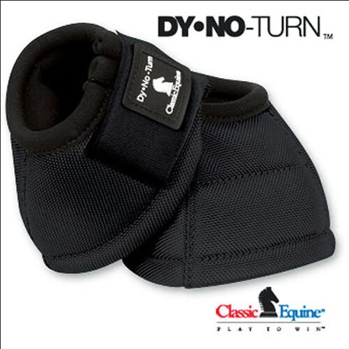 Classic Equine Dyno Turn Bell Boots Black X-Large 2