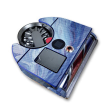 Carbon Fiber Skin kompatibel mit Dyson 360 Vis Nav - Premium 3M Vinyl Schutzfolie - Einfach anzubringen