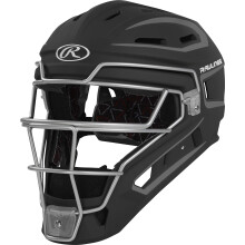 Rawlings | Casco Catcher di Velo 2.0 | Baseball | Senior (7 1/8 """" - 7 1/2 """") | Nero/grafite