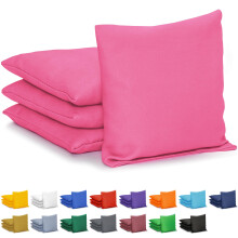 GoSports Cornhole Taschen-Set mit 4 - Reguläre Wetterfestigkeit - Klassisches Pink
